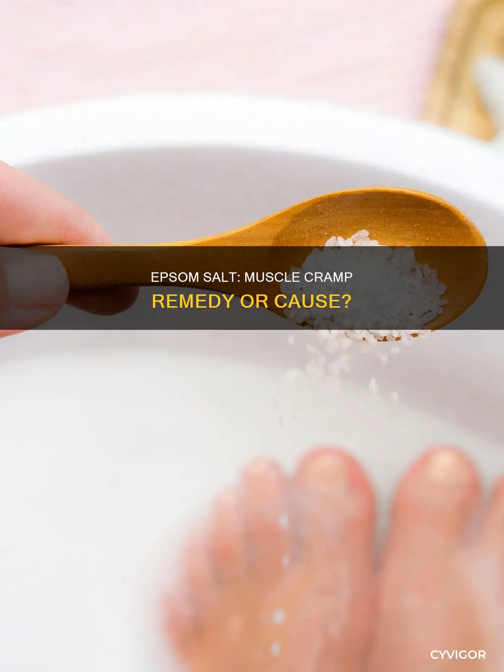 can epsom salt cause muscle cramps