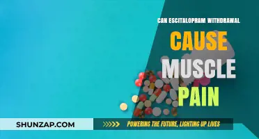 Escitalopram Withdrawal: Muscle Pain and Its Causes