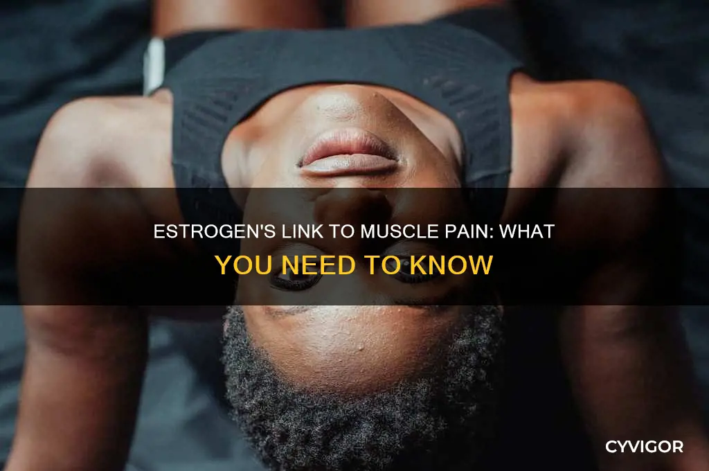 can estrogen cause muscle pain