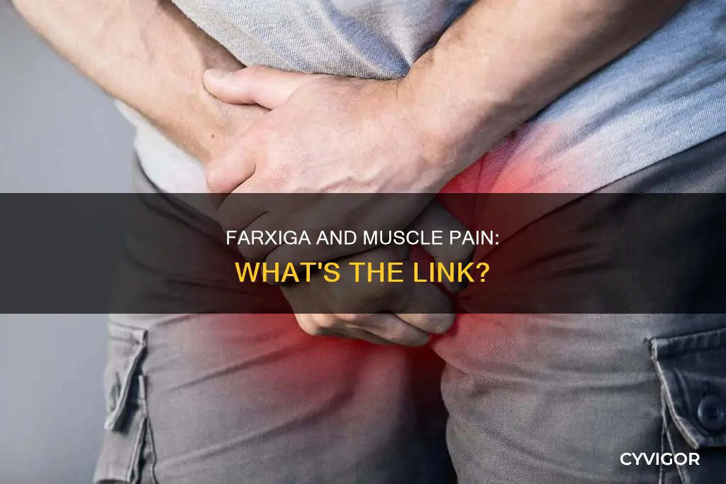 can farxiga cause muscle pain