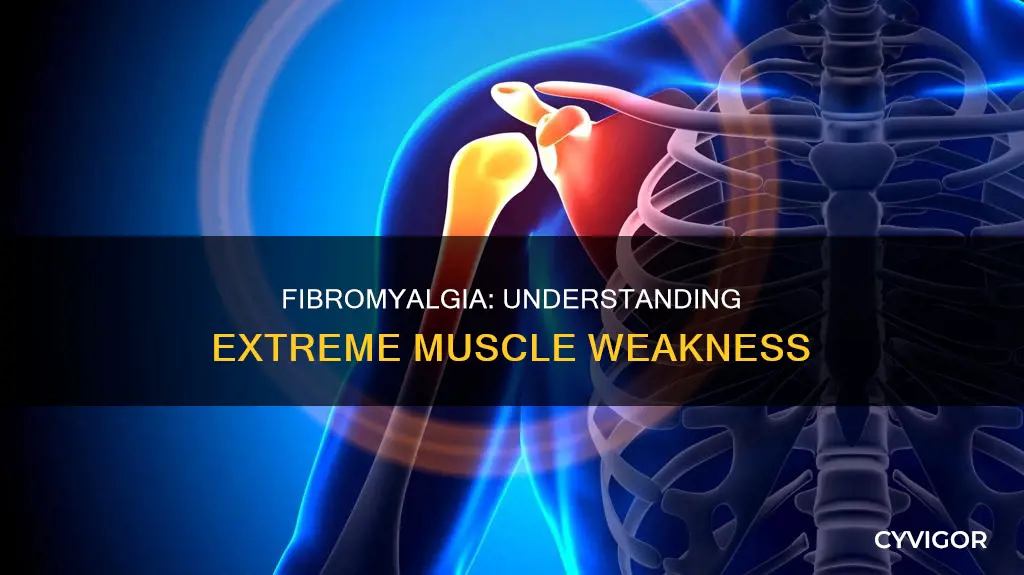can fibromyalgia cause extreme muscle weakness