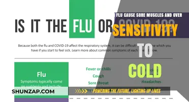 Flu Symptoms: Sore Muscles and Sensitivity to Cold