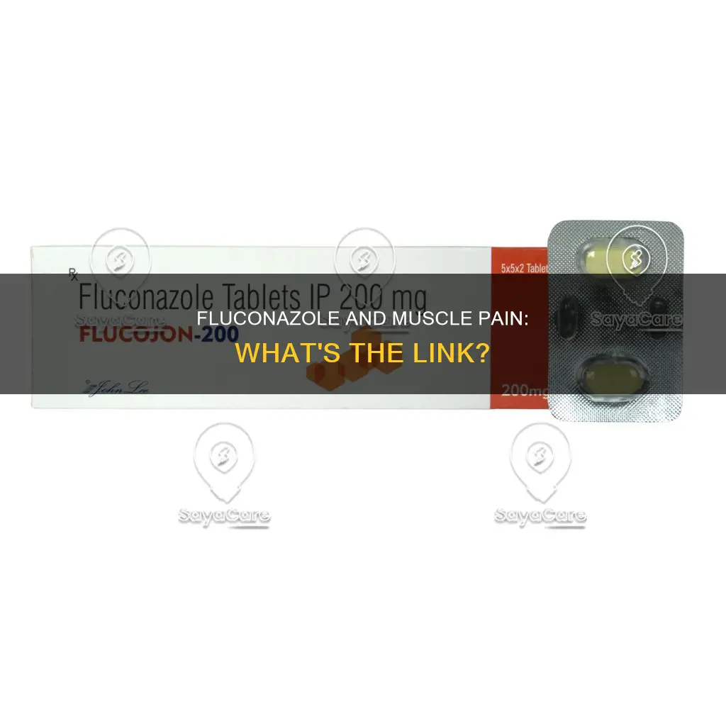 can fluconazole cause muscle pain