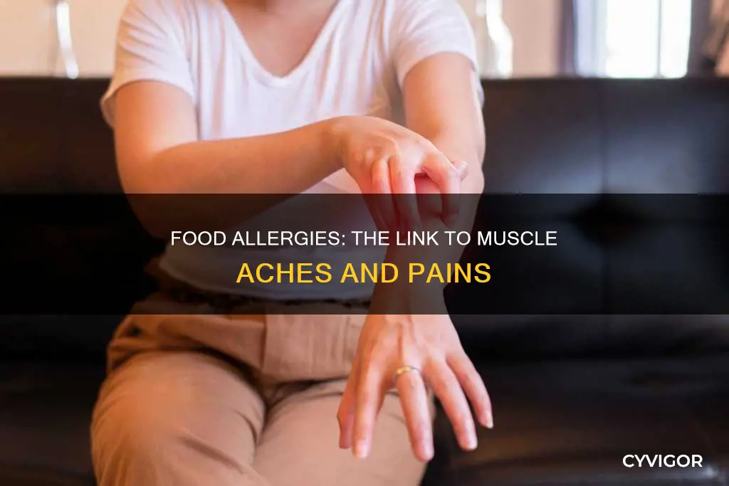 can food allergies cause muscle aches
