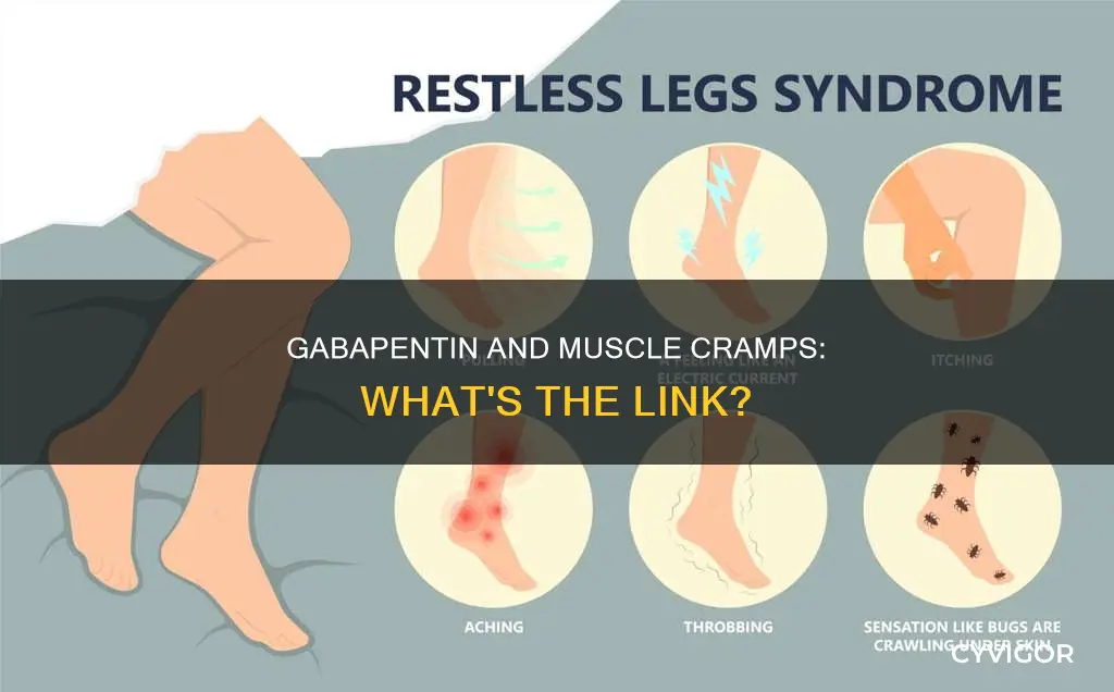 can gabapentin cause muscle cramps