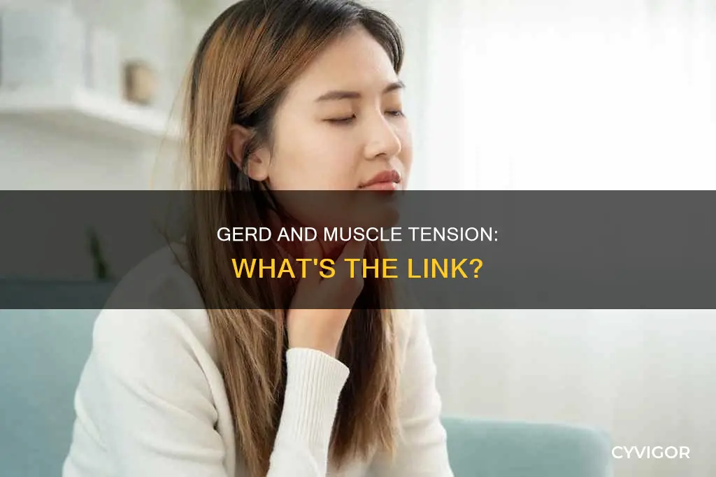 can gerd cause muscle tension