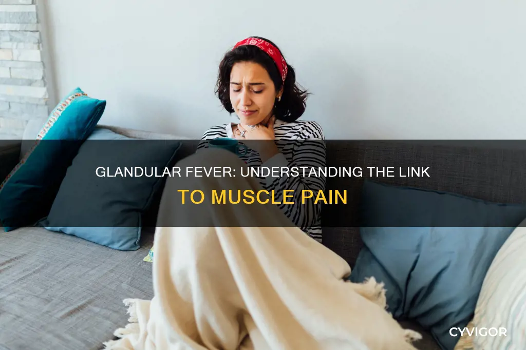 can glandular fever cause muscle pain