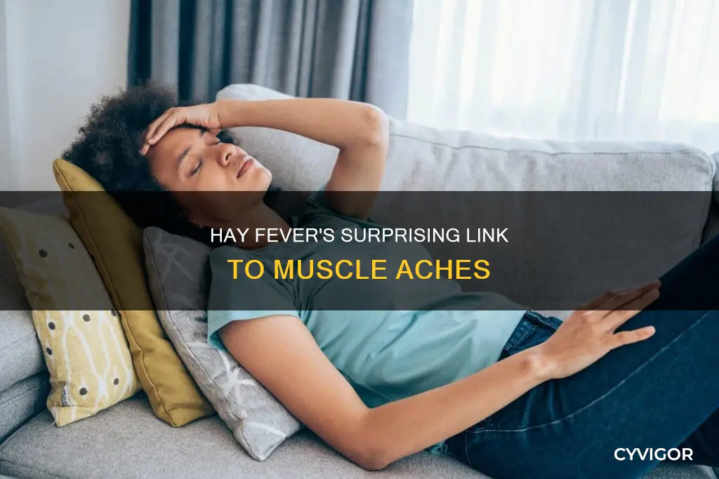 can hayfever cause muscle aches