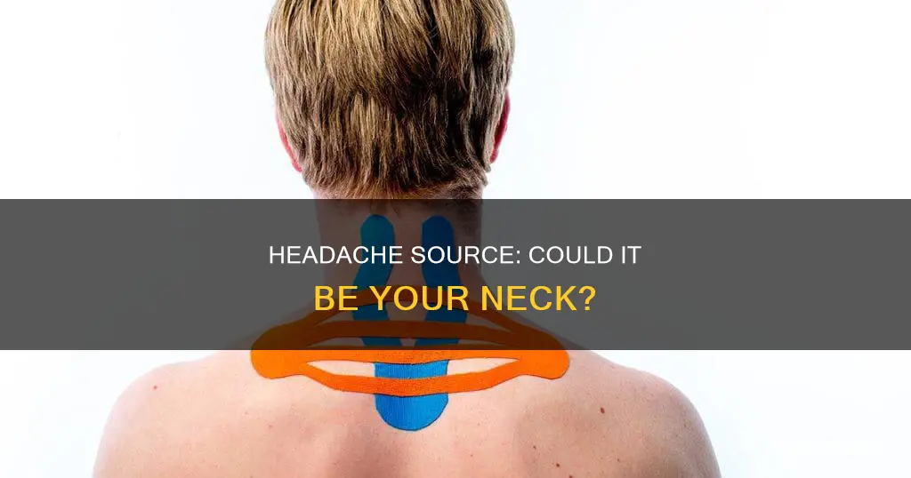 can headaches be caused by strained neck muscles