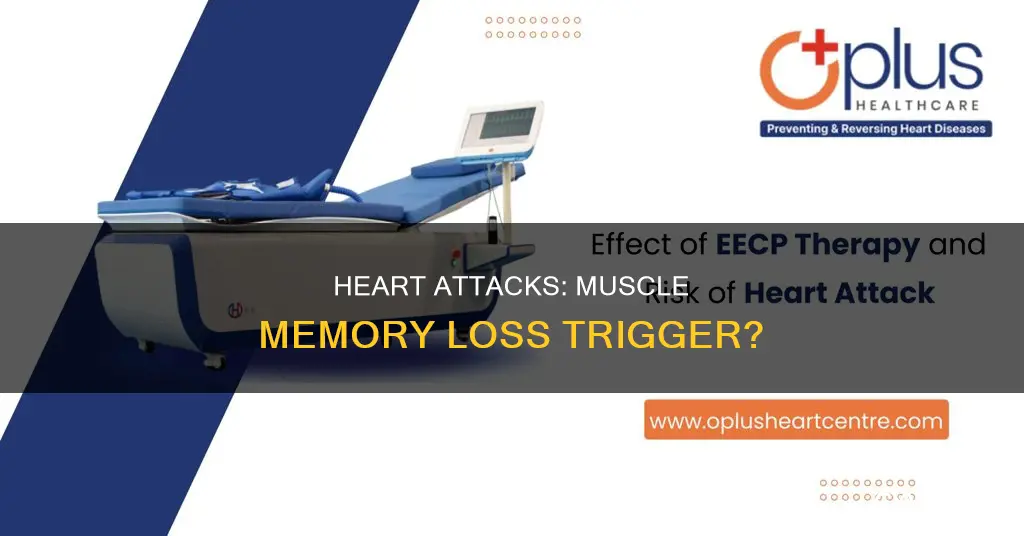 can heart attacks cause loss in muscle memory