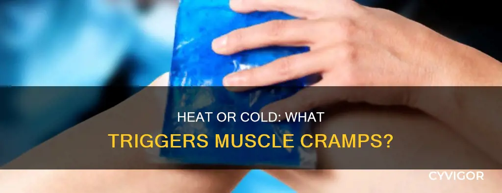 can heat or cold cause muscle cramps
