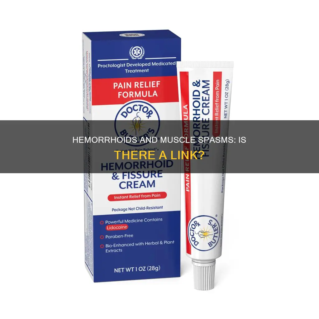 can hemorrhoids cause muscle spasms