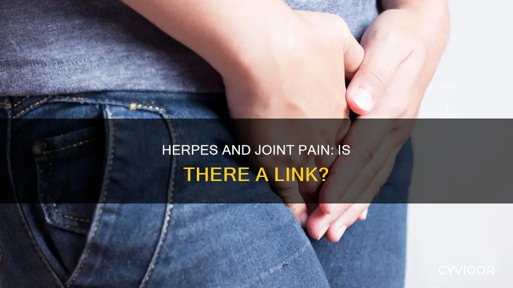 can herpes cause joint and muscle pain