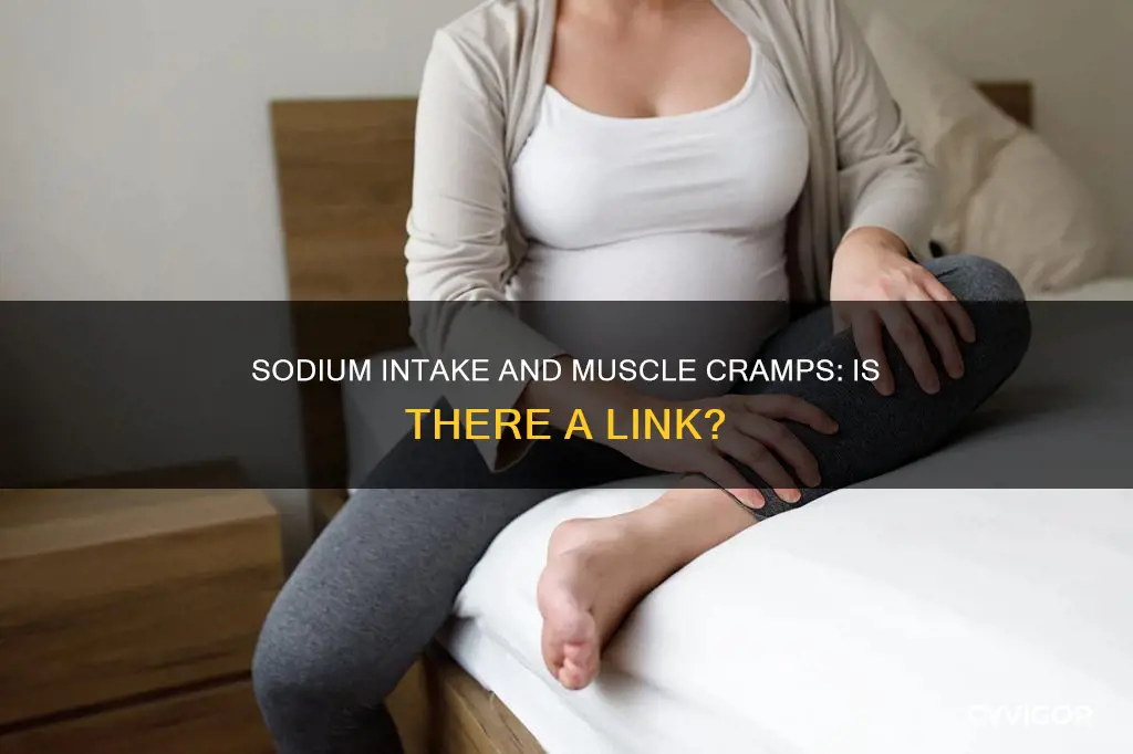 can high sodium cause muscle cramps