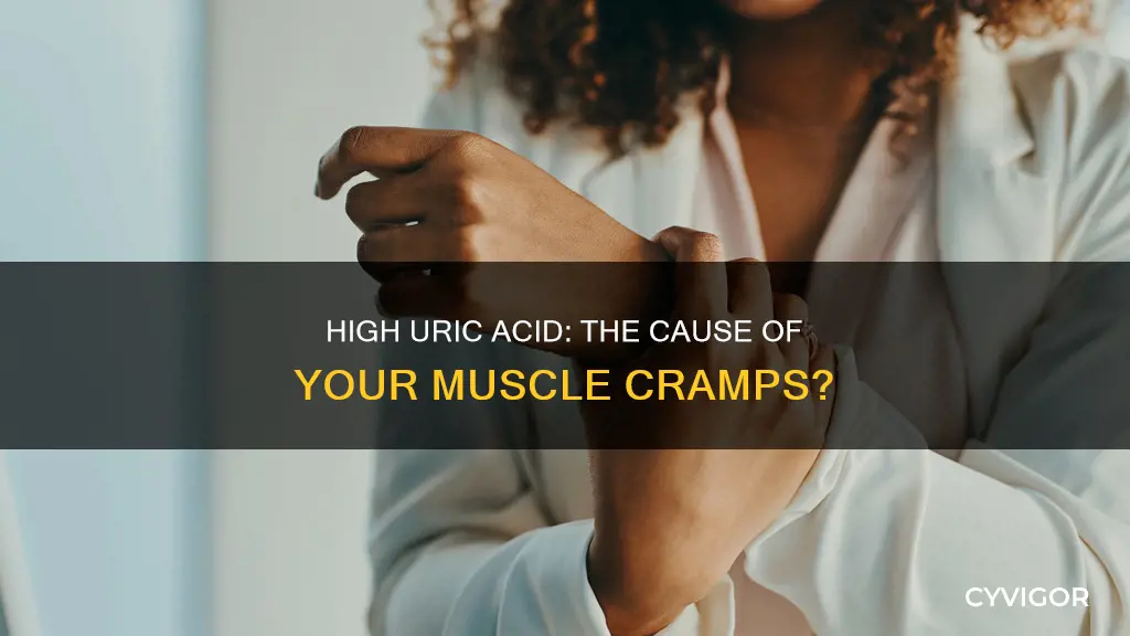can high uric acid cause muscle cramps