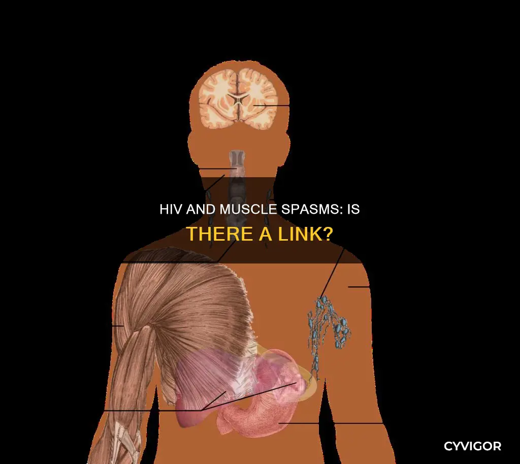 can hiv cause muscle spasms