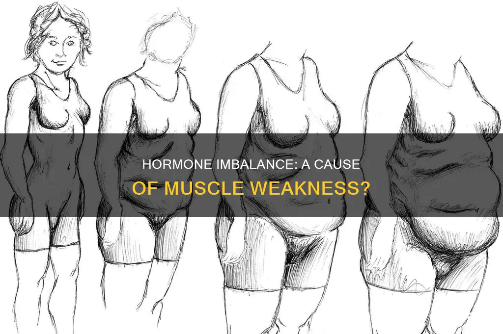 can hormone imbalance cause muscle weakness