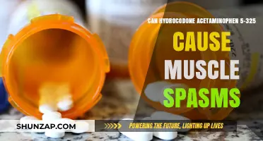 Hydrocodone-Acetaminophen: Muscle Spasms and Their Link
