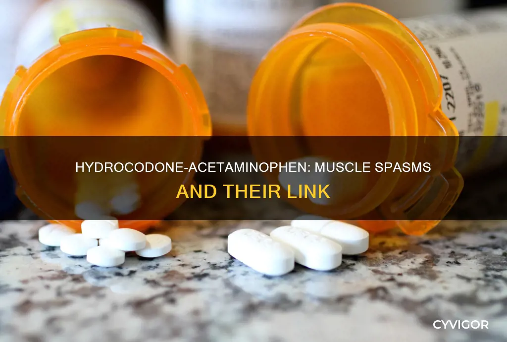 can hydrocodone acetaminophen 5-325 cause muscle spasms
