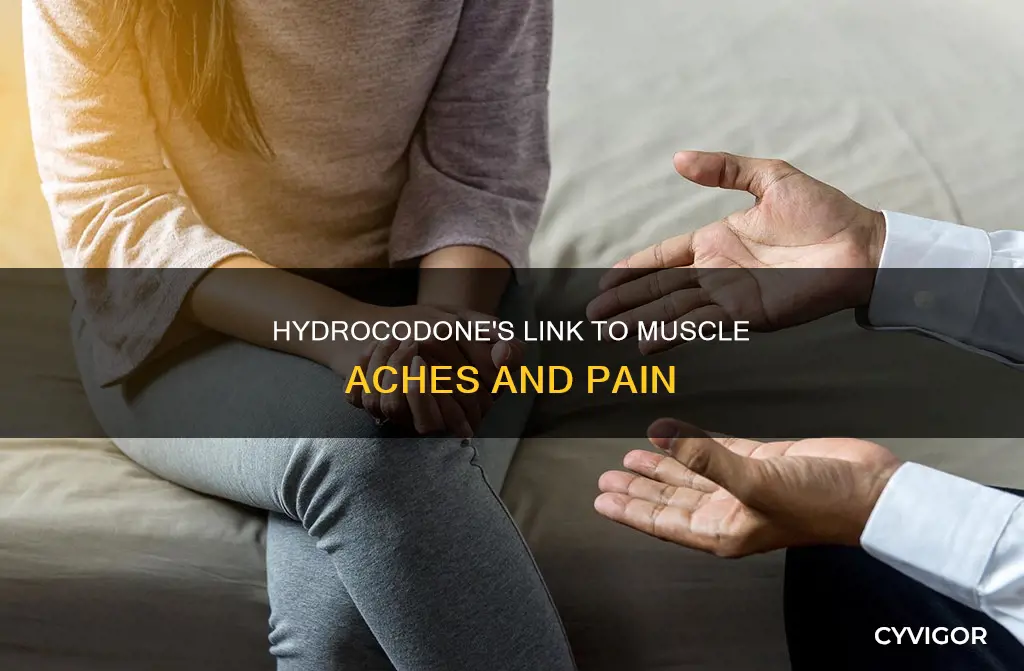 can hydrocodone cause muscle aches