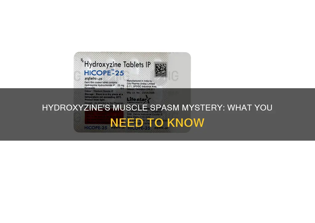 can hydroxyzine cause muscle spasms