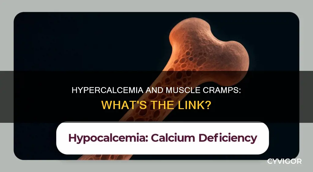 can hypercalcemia cause muscle cramps