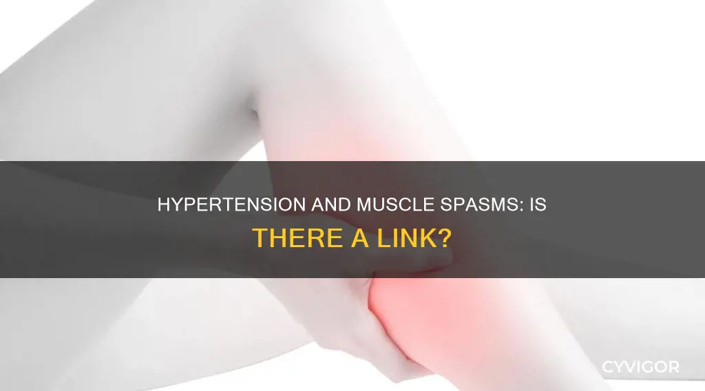 can hypertension cause muscle spasms