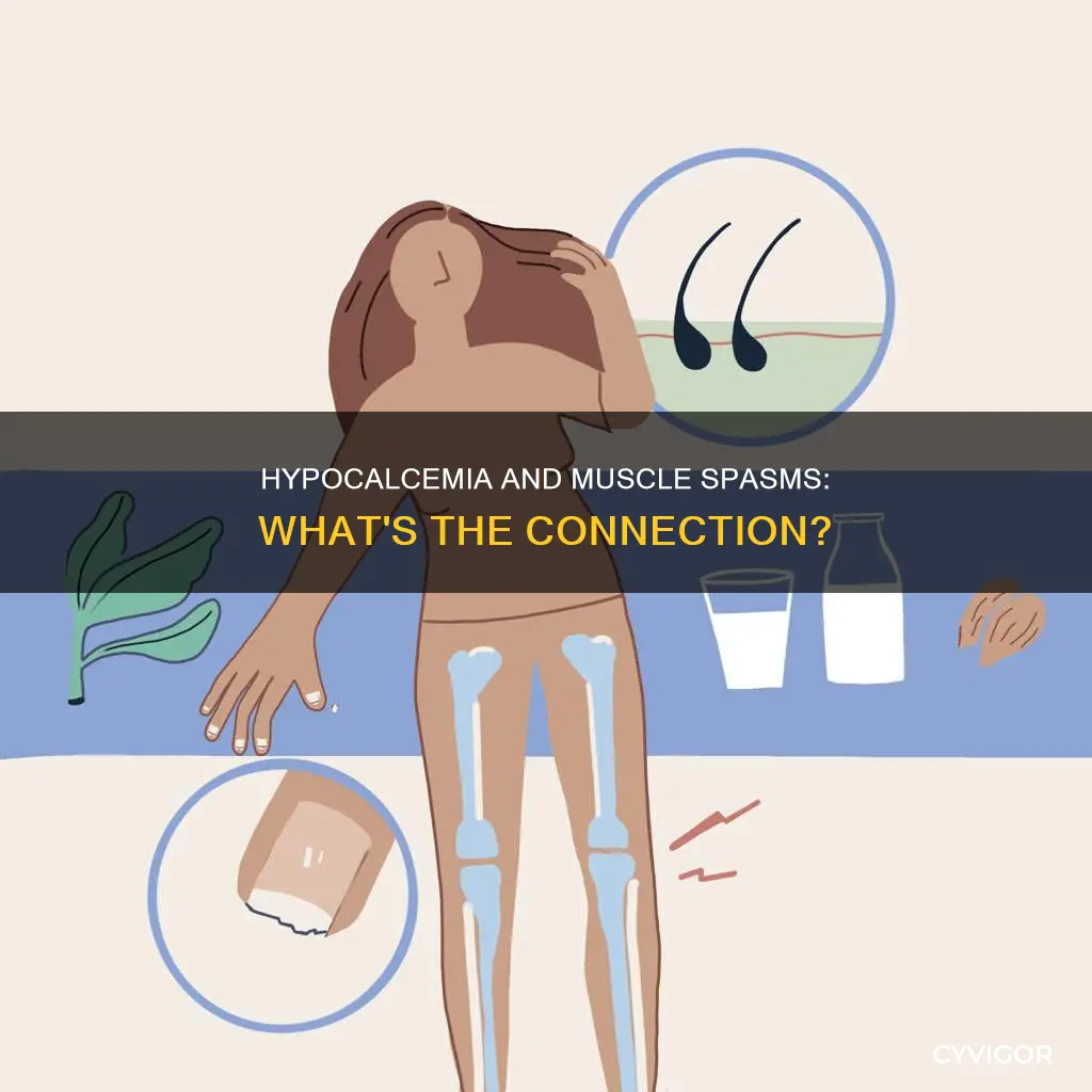 can hypocalcemia cause muscle spasms