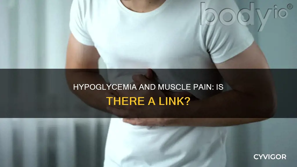 can hypoglycemia cause muscle pain