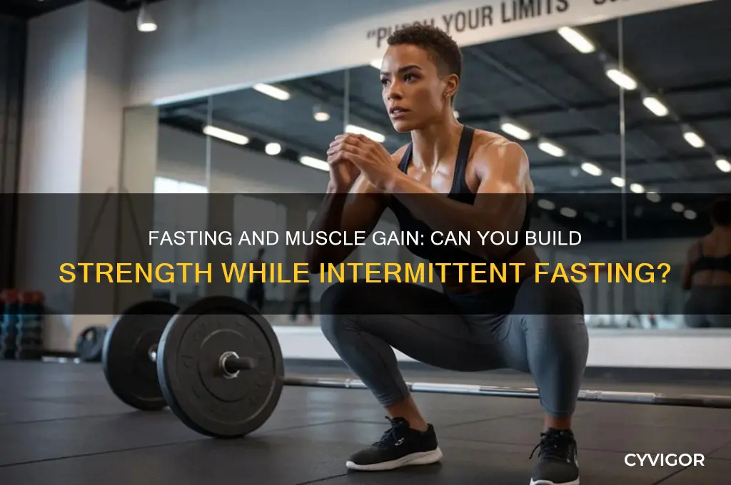 can i fast and gain muscle