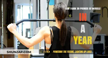 Gaining 30 Pounds of Muscle in a Year: Realistic Goal or Myth?
