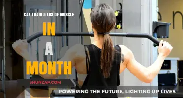 Gaining 5 Pounds of Muscle in a Month: Is It Possible?