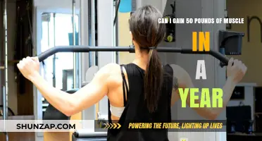 Is Gaining 50 Pounds of Muscle in a Year Realistic?