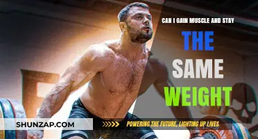 Maintaining Weight While Building Muscle: Is It Possible?