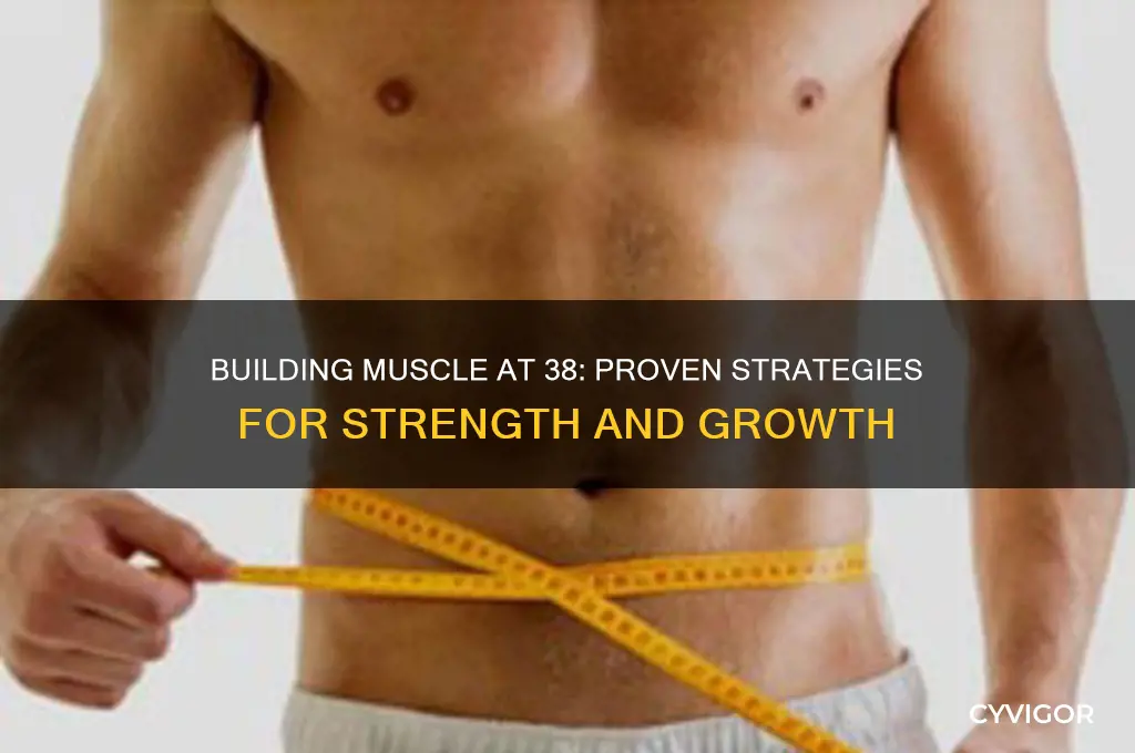 can i gain muscle at age 38