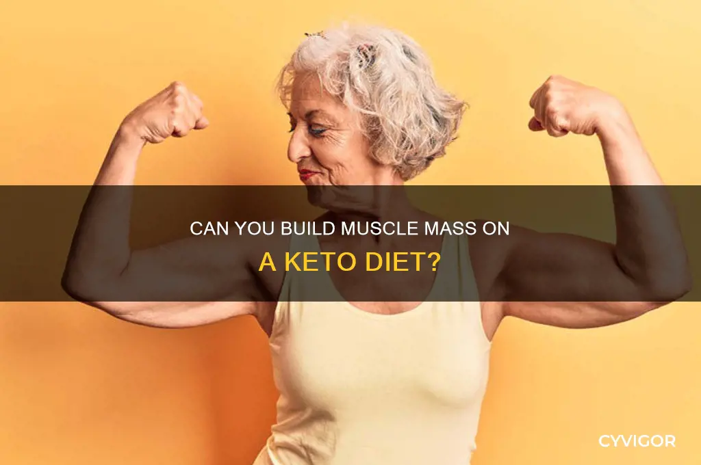 can i gain muscle mass on keto