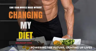 Building Muscle Mass: Is Diet Change Necessary for Results?