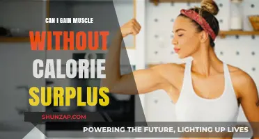 Building Muscle Without a Calorie Surplus: Is It Possible?