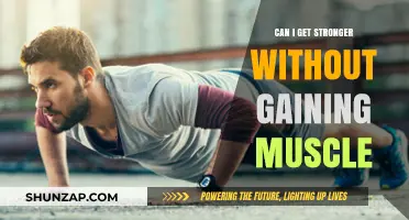 Strength Without Size: Can You Get Stronger Without Gaining Muscle?