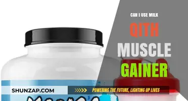 Milk and Muscle Gainer: A Perfect Pair or Not?