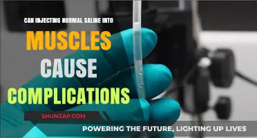 Saline Injections: Are Muscle Complications Possible?