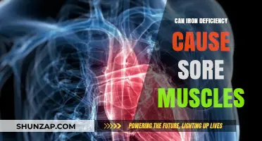 Iron Deficiency: Sore Muscles and Fatigue