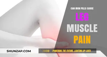 Iron Pills and Leg Pain: What's the Link?