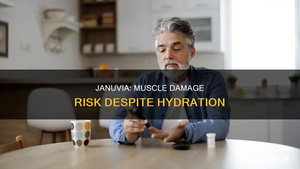 can januvia cause permanent muscle damage even if drinking water