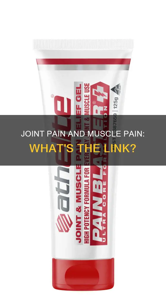 can joint pain cause muscle pain