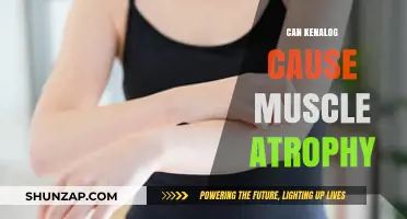 Kenalog's Impact: Muscle Atrophy and Recovery