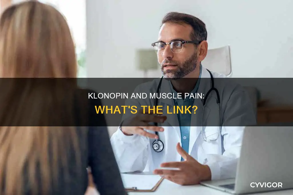 can klonopin cause muscle pain