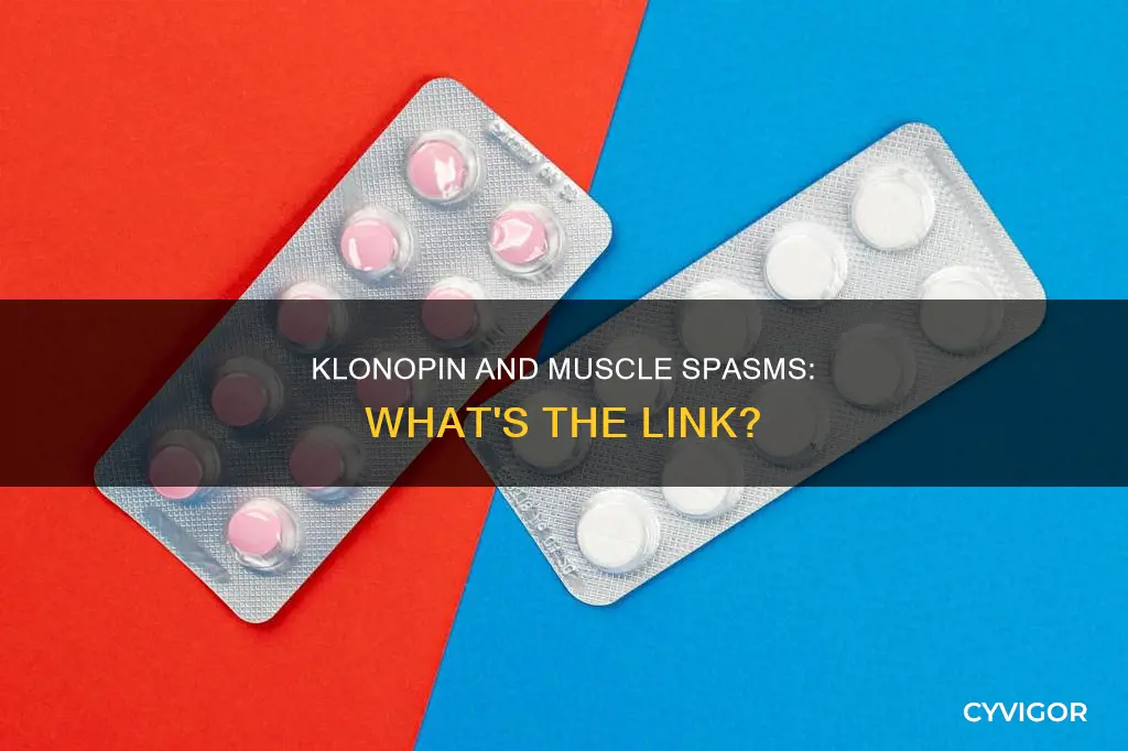 can klonopin cause muscle spasms