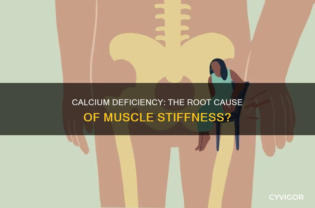 can lack of calcium cause muscle stiffness