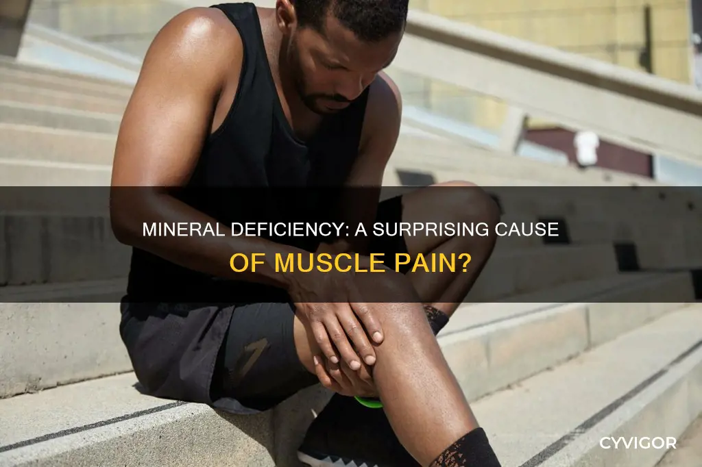 can lack of minerals cause muscle pain